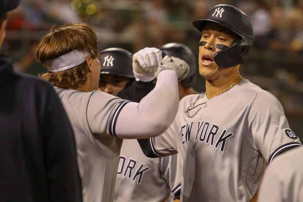 Mlb dfs picks spotlight pitchers top stacks how bout them yankees