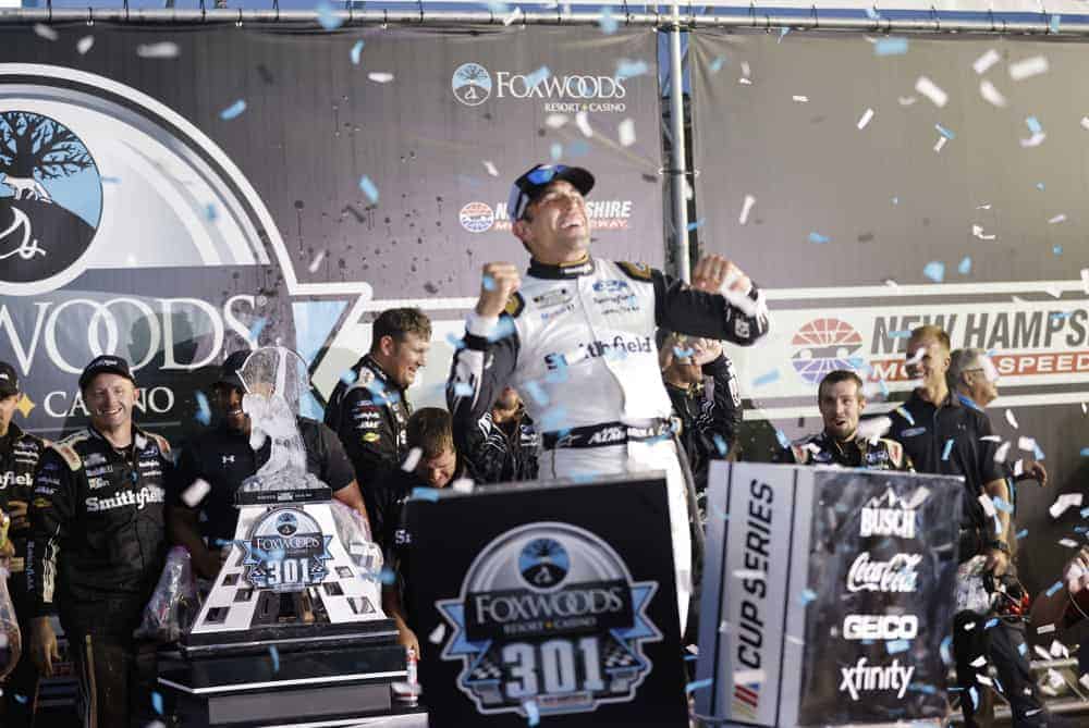 Stokastic's 2022 NASCAR Ambetter 301 preview for DraftKings & FanDuel NASCAR DFS lineups and fantasy racing at New Hampshire this weekend 7/17/22