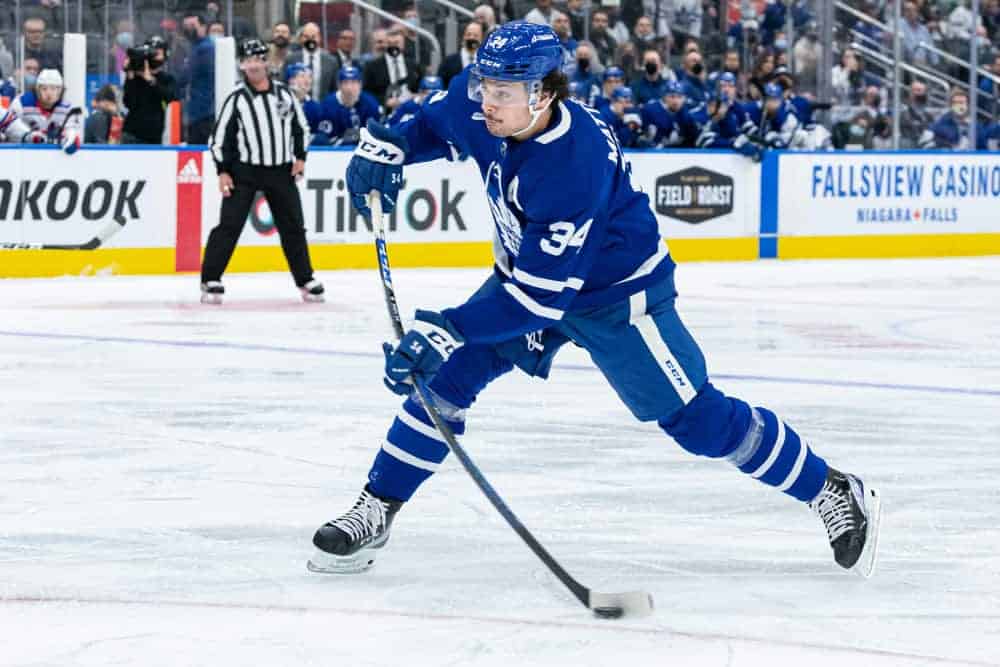NHL DFS Picks Today: Auston Matthews Leads Projections and a Seattle Kraken Stack
