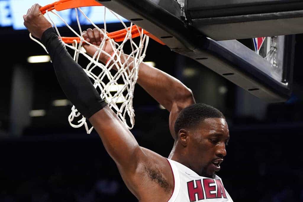 Looking at the player pool for the Wednesday slate, the best NBA DFS picks tonight and building blocks include Bam Adebayo...