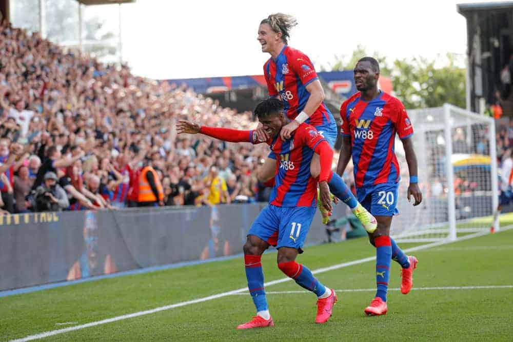 EPL DFS Picks DraftKings FanDuel Today Tonight DraftKings FanDUel fantasy soccer lineups optimal lineup optimizer free expert cheat sheet projections rankings ownership advice Wilfried Zaha Crystal Palace Conor Gallagher