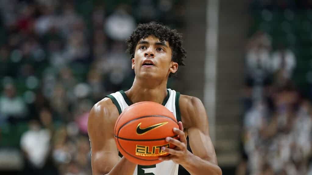 CBB DFS Picks DraftKings College basketball daily fantasy cheat sheets today tonight lineup optimizer optimal free expert advice rankings projections best bets Max Christie jahvon quinerly Alabama TyTy Washington Jr