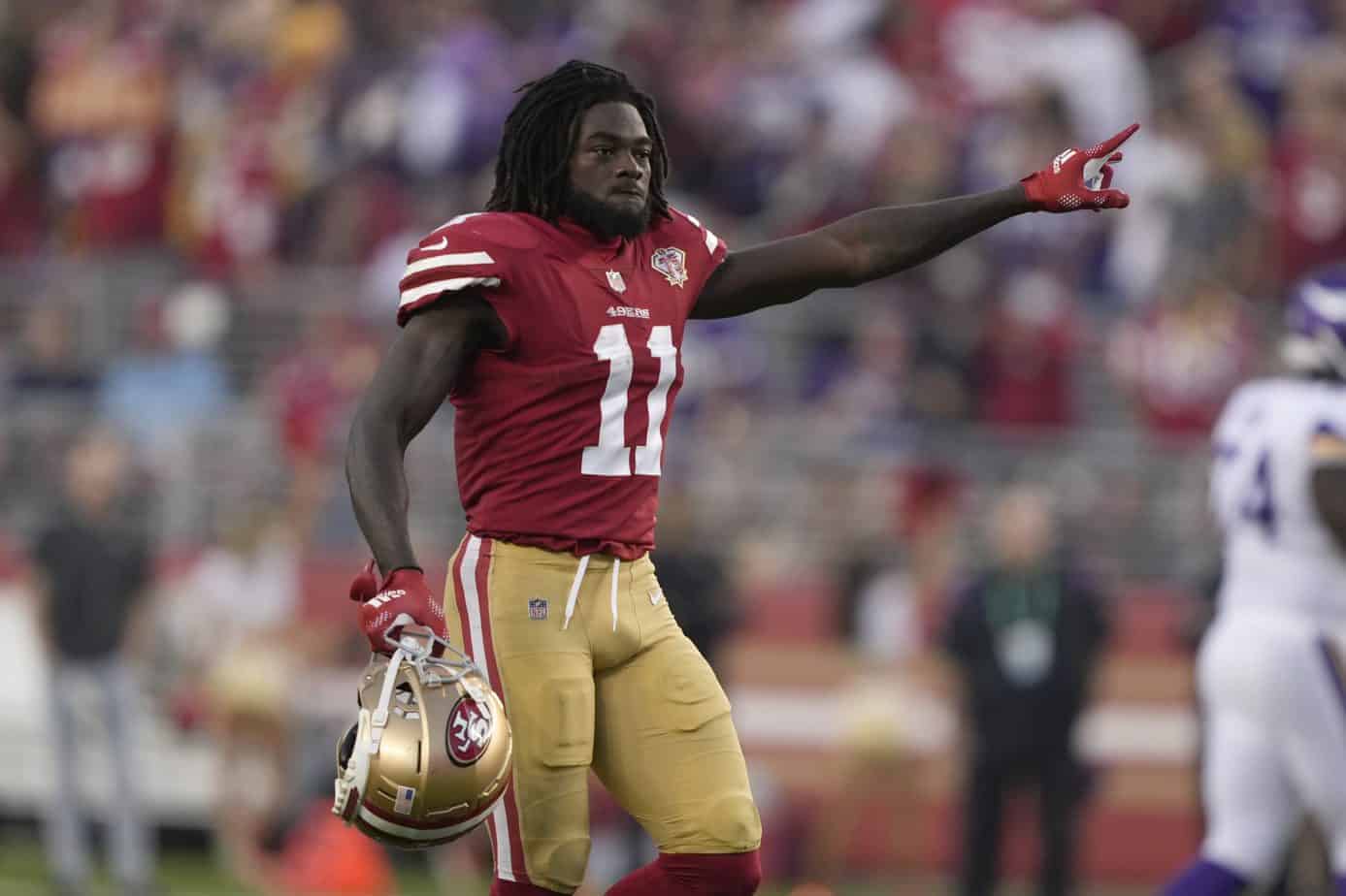 49ers-Vikings DFS Picks: Will Brandon Aiyuk Show Out Tonight?! (October 23)