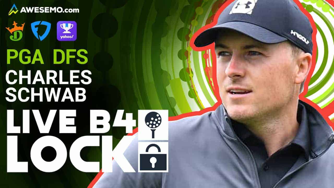 PGA DFS Picks for the Charles Schwab Challenge FREE DraftKings + FanDuel daily fantasy golf advice and more on Wednesday, 5/25