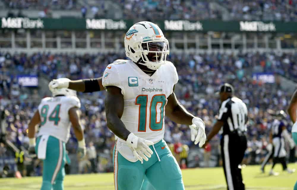 We look through Stokastic's Lineup Generator tool to get the best NFL DFS DraftKings Showdown advice for Dolphins-Jets on Friday.