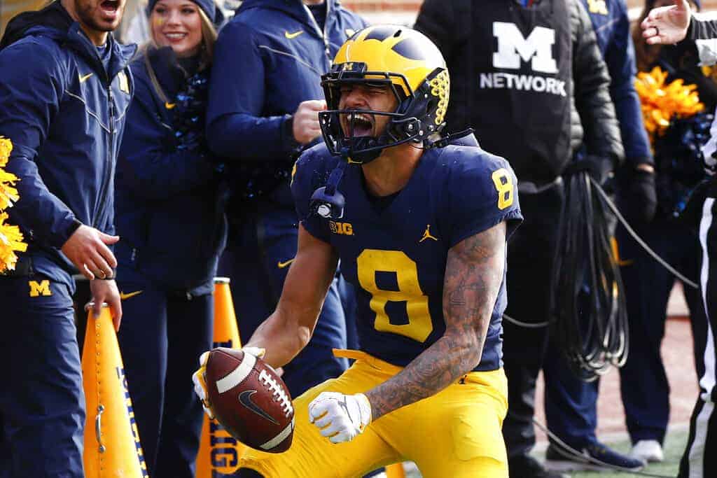 CFB DFS Picks: Take Advantage of Michigan WR Ronnie Bell at an ABSOLUTELY INSANE Price Point (September 3)