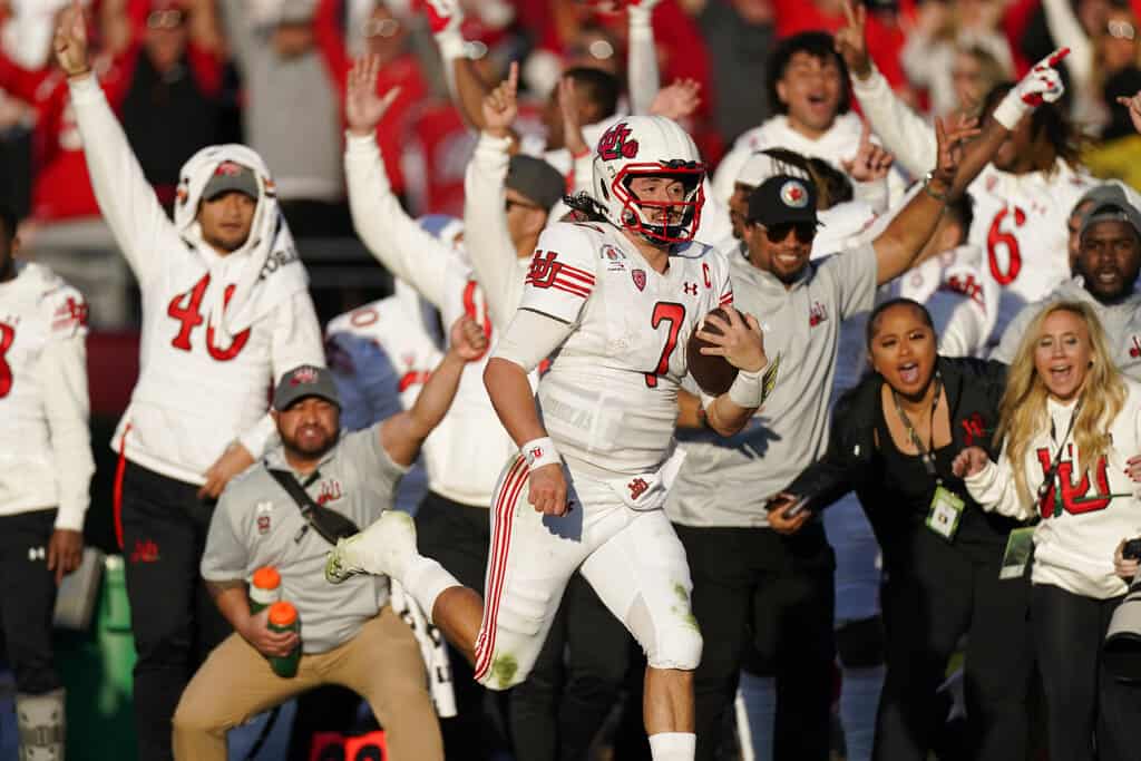 College Football DFS Monday: Cam Rising Leads Utes in Rose Bowl