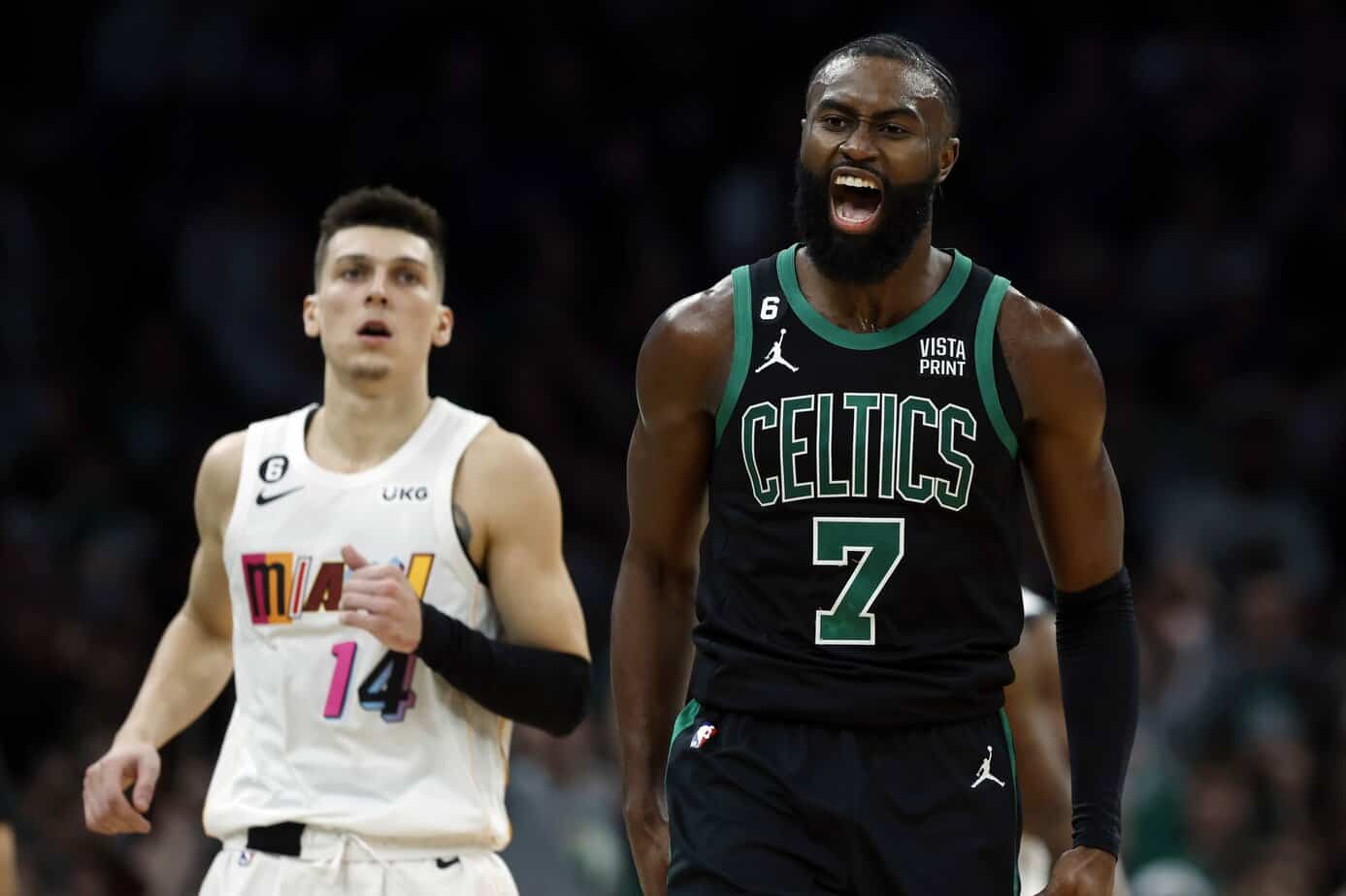 Friday's NBA playoff slate features a few strong player props: bettors should tail this Jaylen Brown player prop, as well as one for...