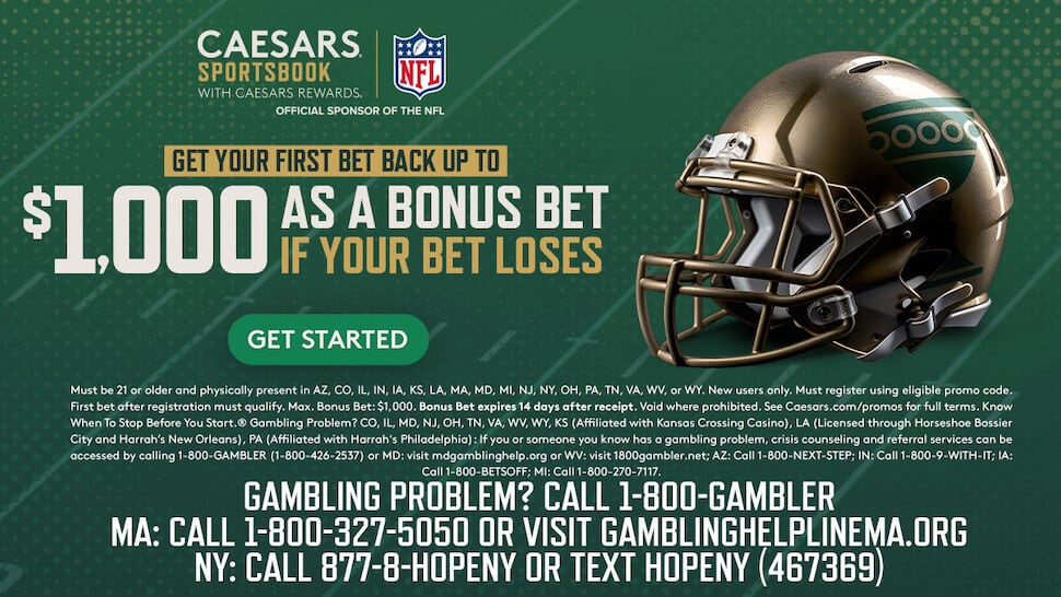 caesars sportsbook promo code