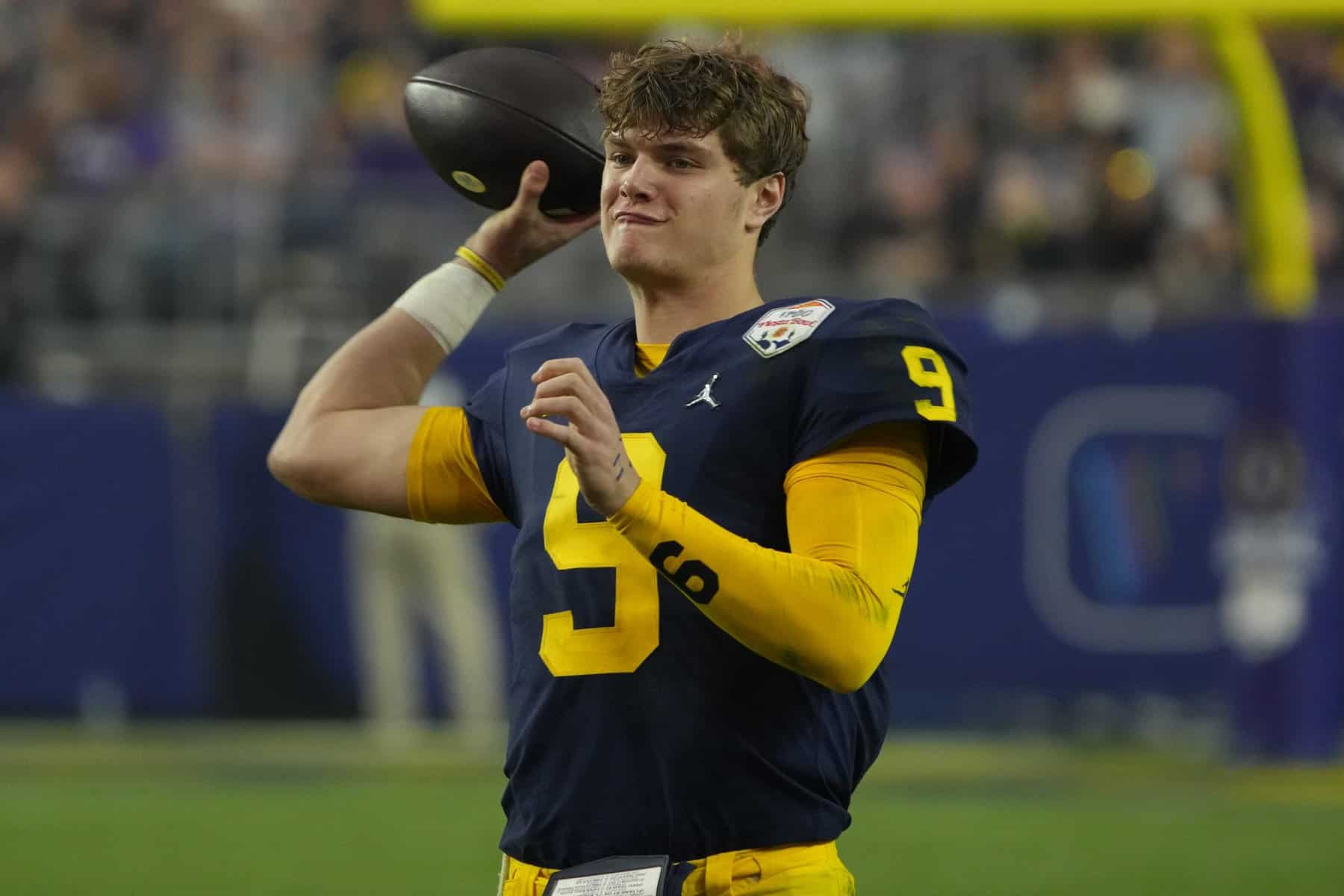 FanDuel CFB Picks Conference Championship CFB DFS | J.J. McCarthy