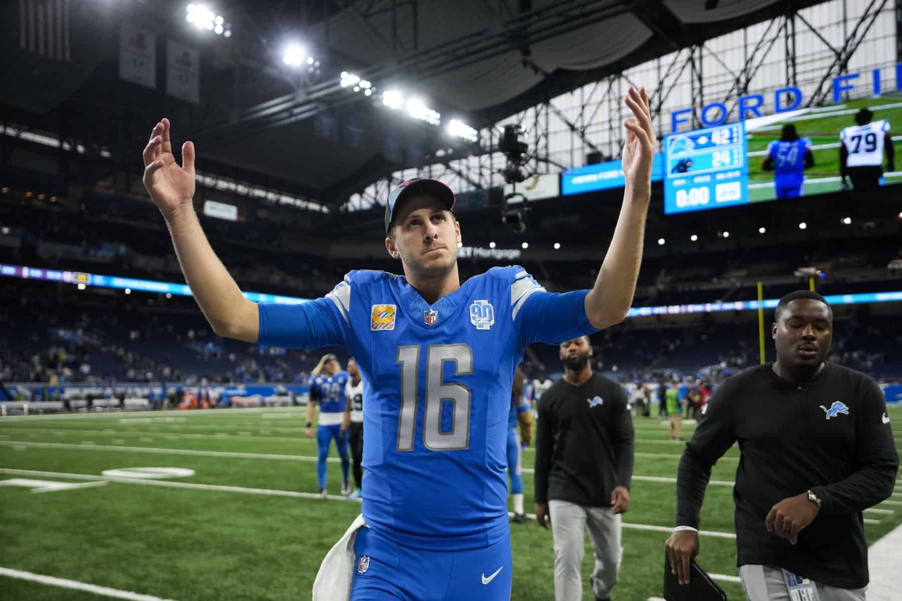 Rams-Lions DFS Picks: Jared Goff in the Ultimate "Remember Me?" Game (Jan 14)