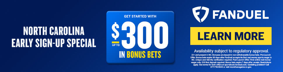 fanduel north carolina promo code